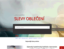 Tablet Screenshot of darky-tricka-obrazky.cz